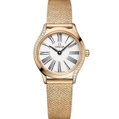 Omega De Ville Mini Trésor 26 mm, Moonshine™ guld på Moonshine™ guld 428.55.26.60.04.001