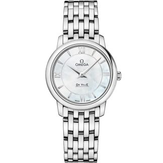 Omega De Ville Prestige 27,4 mm, stål på stål 424.10.27.60.05.001