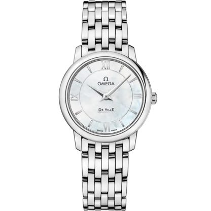 Omega De Ville Prestige 27,4 mm, stål på stål 424.10.27.60.05.001