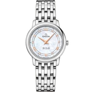 Omega De Ville Prestige 27,4 mm, stål på stål 424.10.27.60.55.001