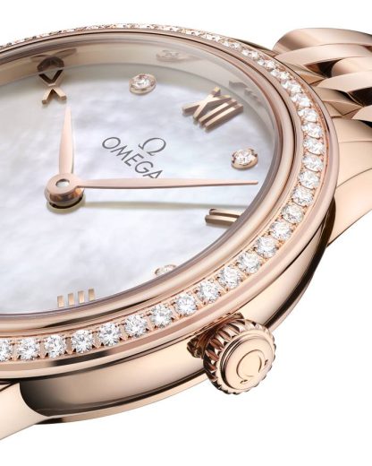Omega De Ville Prestige 27,5 mm, Sedna™ guld på Sedna™ guld 434.55.28.60.55.001 - Bild 4