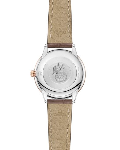 Omega De Ville Prestige 27,5 mm, stål - Sedna™ guld på läderarmband 434.23.28.60.59.001 - Bild 2