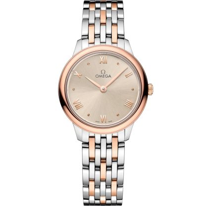 Omega De Ville Prestige 27,5 mm, stål - Sedna™ guld på stål - Sedna™ guld 434.20.28.60.09.001