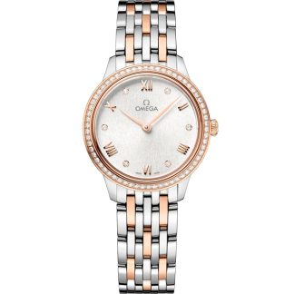 Omega De Ville Prestige 27,5 mm, stål - Sedna™ guld på stål - Sedna™ guld 434.25.28.60.52.001