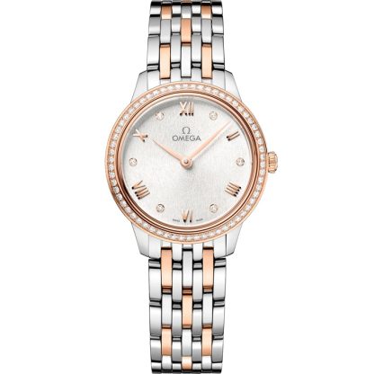 Omega De Ville Prestige 27,5 mm, stål - Sedna™ guld på stål - Sedna™ guld 434.25.28.60.52.001