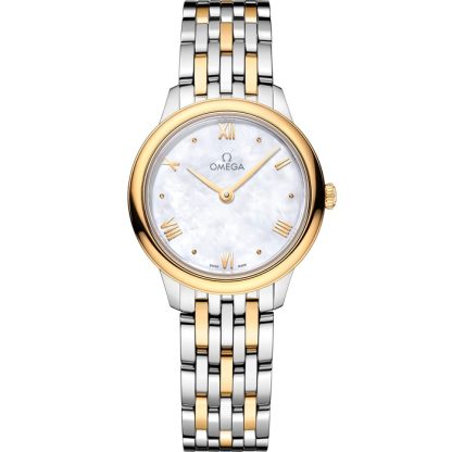 Omega De Ville Prestige 27,5 mm, stål - gult guld på stål - gult guld 434.20.28.60.05.001