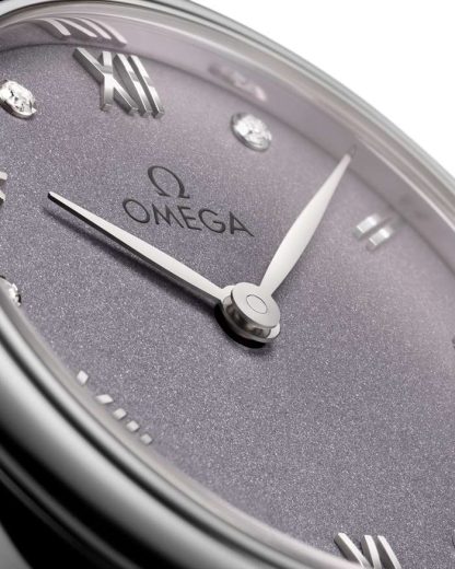 Omega De Ville Prestige 27,5 mm, stål på läderband 434.13.28.60.53.001 - Bild 3