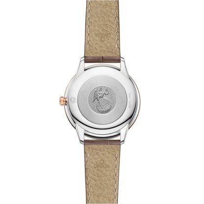 Omega De Ville Prestige 30 mm, stål - Sedna™ guld på läderarmband 434.23.30.60.55.001 - Bild 2