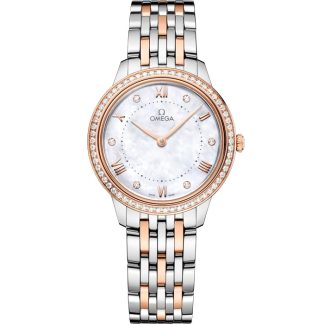 Omega De Ville Prestige 30 mm, stål - Sedna™ guld på stål - Sedna™ guld 434.25.30.60.55.001