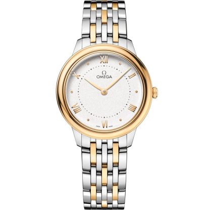 Omega De Ville Prestige 30 mm, stål - gult guld på stål - gult guld 434.20.30.60.02.002