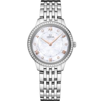 Omega De Ville Prestige 30 mm, stål på stål 434.15.30.60.55.001