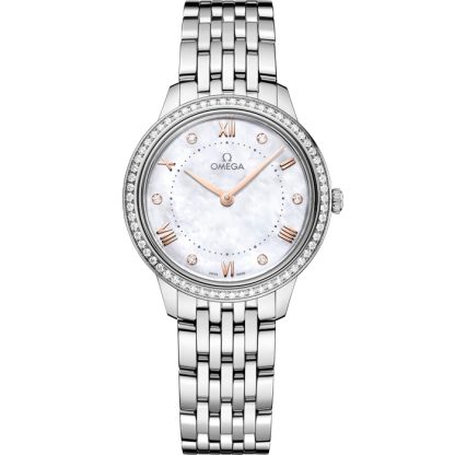 Omega De Ville Prestige 30 mm, stål på stål 434.15.30.60.55.001