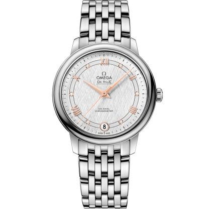 Omega De Ville Prestige 32,7 mm, stål på stål 424.10.33.20.52.001