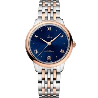 Omega De Ville Prestige 34 mm, stål - Sedna™ guld på stål - Sedna™ guld 434.20.34.20.03.001