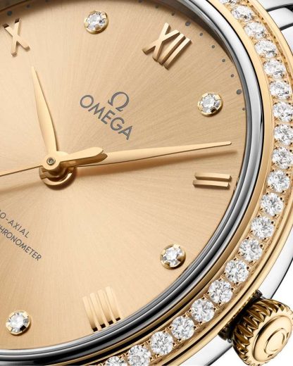 Omega De Ville Prestige 34 mm, stål - gult guld på stål - gult guld 434.25.34.20.58.001 - Bild 3