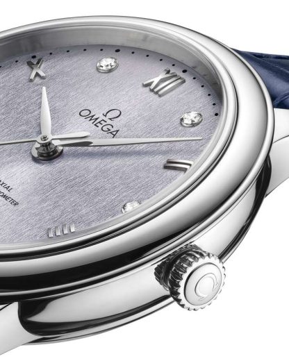 Omega De Ville Prestige 34 mm, stål på läderband 434.13.34.20.53.001 - Bild 3