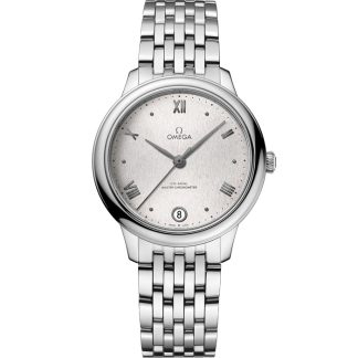 Omega De Ville Prestige 34 mm, stål på stål 434.10.34.20.02.001