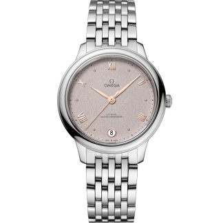Omega De Ville Prestige 34 mm, stål på stål 434.10.34.20.02.002