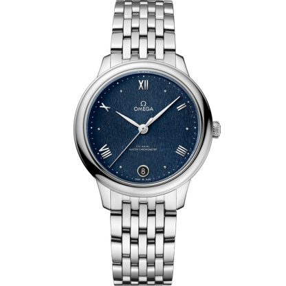 Omega De Ville Prestige 34 mm, stål på stål 434.10.34.20.03.002