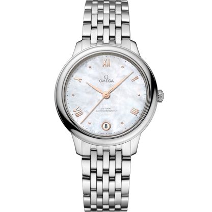 Omega De Ville Prestige 34 mm, stål på stål 434.10.34.20.05.001