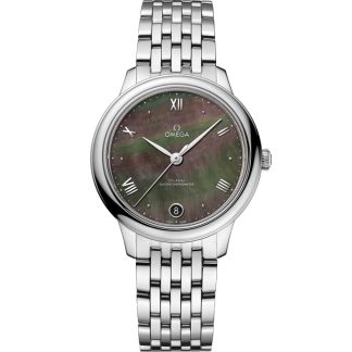 Omega De Ville Prestige 34 mm, stål på stål 434.10.34.20.07.001