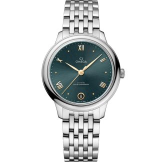 Omega De Ville Prestige 34 mm, stål på stål 434.10.34.20.10.001