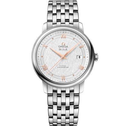 Omega De Ville Prestige 39,5 mm, stål på stål 424.10.40.20.02.004