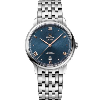 Omega De Ville Prestige 39,5 mm, stål på stål 424.10.40.20.03.004