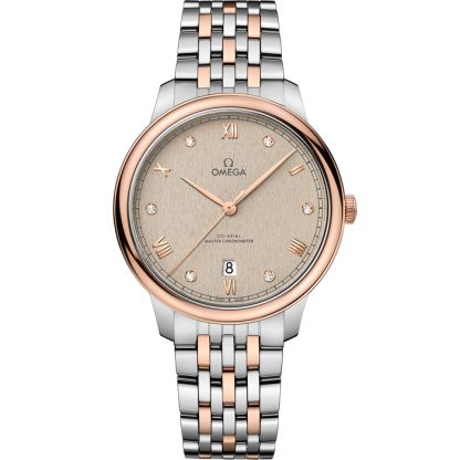 Omega De Ville Prestige 40 mm, stål - Sedna™ guld på stål - Sedna™ guld 434.20.40.20.59.001
