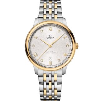 Omega De Ville Prestige 40 mm, stål - gult guld på gult guld 434.20.40.20.52.001