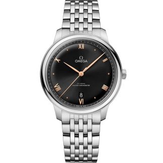 Omega De Ville Prestige 40 mm, stål på stål 434.10.40.20.01.001