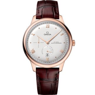 Omega De Ville Prestige 41 mm, Sedna™ guld på läderarmband 434.53.41.21.02.001