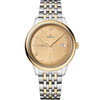 Omega De Ville Prestige 41 mm, stål - gult guld på stål - gult guld 434.20.41.20.08.001