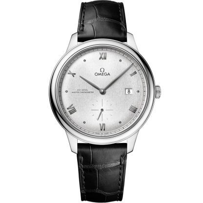 Omega De Ville Prestige 41 mm, stål på läderband 434.13.41.20.02.001