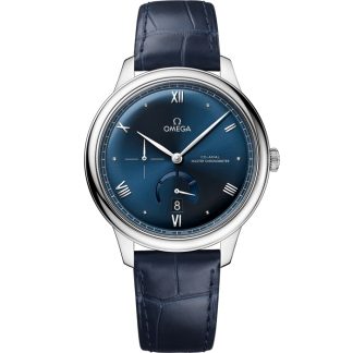 Omega De Ville Prestige 41 mm, stål på läderband 434.13.41.21.03.002