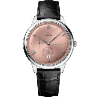 Omega De Ville Prestige 41 mm, stål på läderband 434.13.41.21.10.001