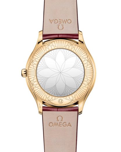Omega De Ville Trésor 36 mm, Moonshine™-guld på läderarmband 428.58.36.60.11.001 - Bild 2
