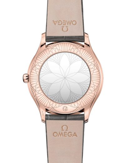 Omega De Ville Trésor 36 mm, Sedna™-guld på läderarmband 428.58.36.60.02.001 - Bild 2