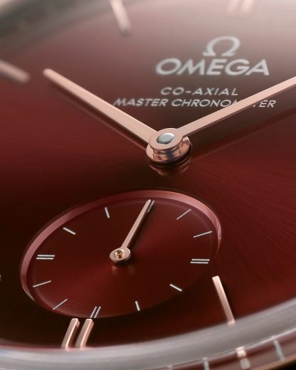 Omega De Ville Trésor 40 mm, Sedna™ guld på läderarmband 435.53.40.21.11.002 - Bild 4