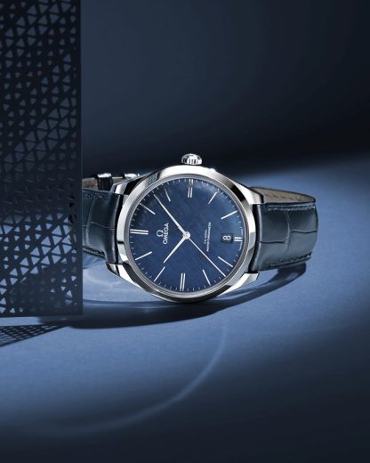 Omega De Ville Trésor 40 mm, stål på läderrem 435.13.40.21.03.001 - Bild 5