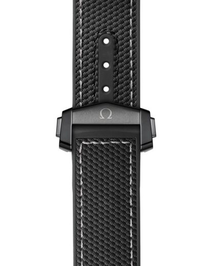 Omega Deep Black Seamaster Planet Ocean 600M 45,5 mm, svart keramik på gummiband 215.92.46.22.01.001 - Bild 5