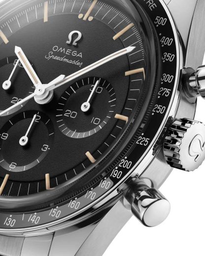 Omega Exclusive access Speedmaster Calibre 321 39,7 mm, stål på stål 311.30.40.30.01.001 - Bild 3