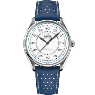 Omega Limited Edition Set Seamaster Olympic Official Timekeeper 39,5 mm, stål på läderarmband 522.32.40.20.04.001