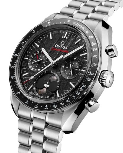 Omega Meteorite Speedmaster Moonphase 43 mm, stål på stål 304.30.43.52.01.001 - Bild 3