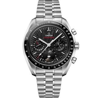 Omega Meteorite Speedmaster Moonphase 43 mm, stål på stål 304.30.43.52.01.001
