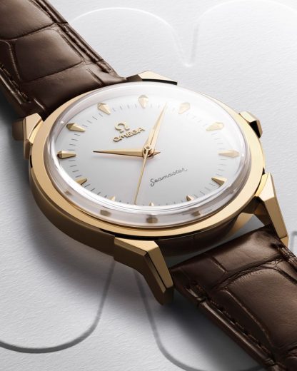 Omega Milano Cortina 2026 New Seamaster 37mm 37 mm, Moonshine™ guld på alligator 522.53.37.20.04.001 - Bild 5
