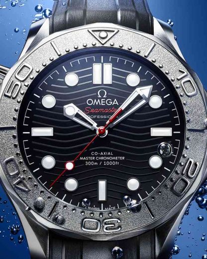 Omega Nekton Edition Seamaster Diver 300M 42 mm, stål på gummiband 210.32.42.20.01.002 - Bild 4