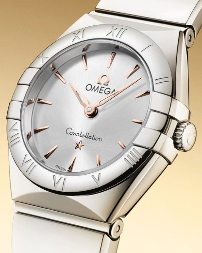 Omega New Constellation 25 mm, stål på stål 131.10.25.60.02.002 - Bild 5