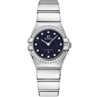 Omega New Constellation 25 mm, stål på stål 131.15.25.60.53.002