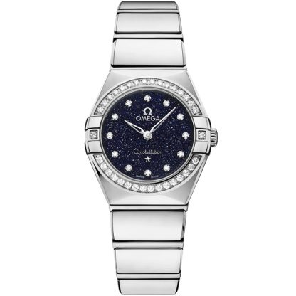 Omega New Constellation 25 mm, stål på stål 131.15.25.60.53.002